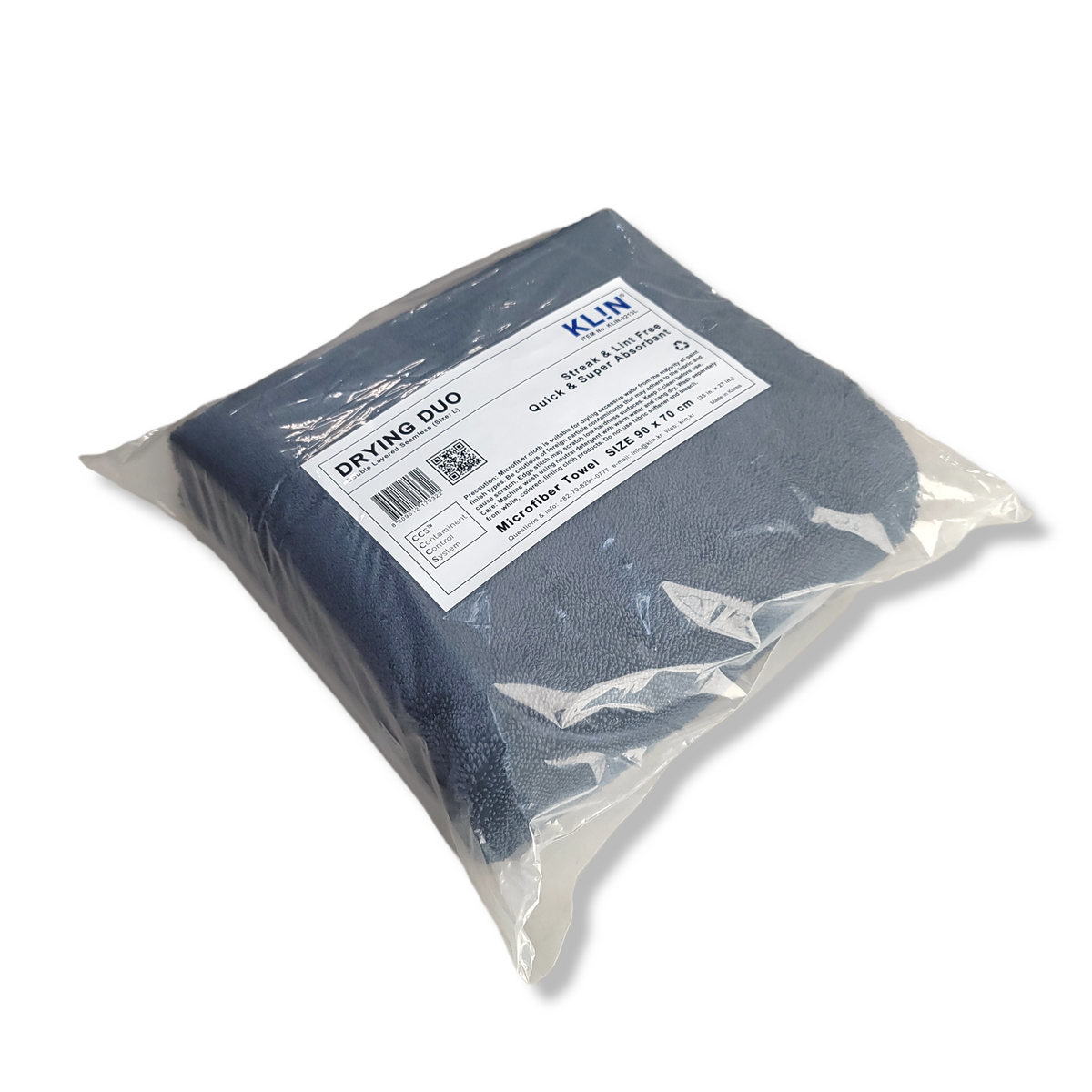 Klin Korea Large Drying Duo Towel Lustrous Detail Hawaii