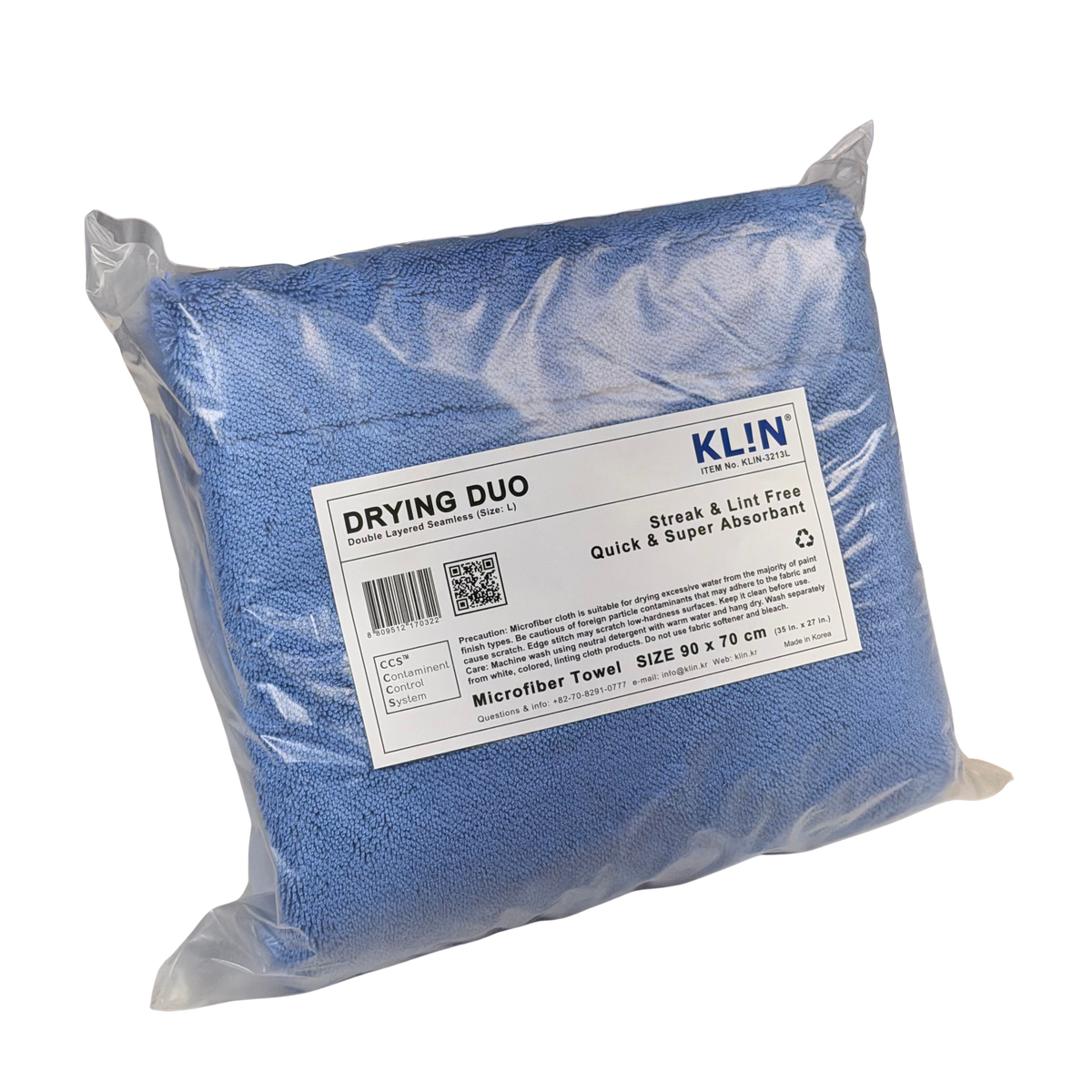 Klin Korea Large Drying Duo Towel